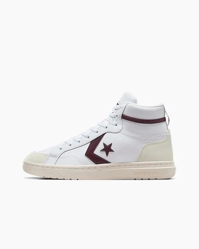 Botas Converse Pro Blaze Classic Mujer Burdeos Moradas Blancas Chile | C-93650749