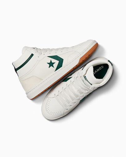 Botas Converse Pro Blaze Classic Sport Luxe Hombre Blancas Verde Chile | C-41978529