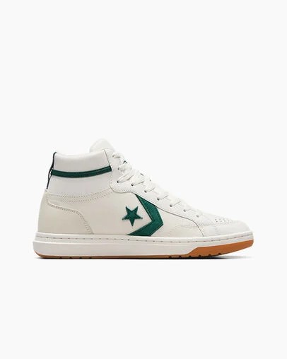 Botas Converse Pro Blaze Classic Sport Luxe Mujer Blancas Verde Chile | C-49607319