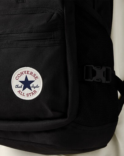 Mochilas Converse Straight Edge Hombre Negras Chile | C-51963729