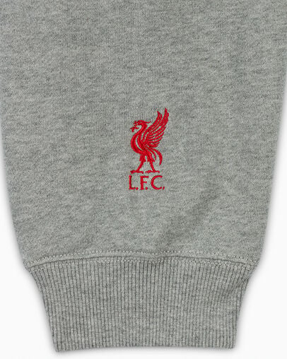 Sudadera con Capucha Converse Converse x Liverpool FC Logo Mujer Gris Chile | C-94710269