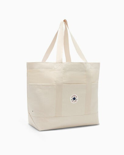 Tote Converse Premium Canvas Hombre Beige Chile | C-76423959