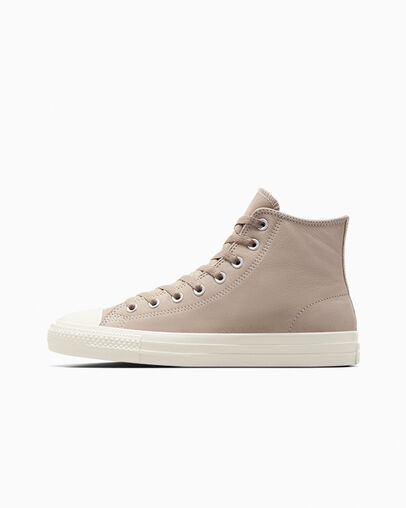 Zapatillas Converse CONS Chuck Taylor All Star Pro Nubuck Hombre Beige Blancas Chile | C-31750469