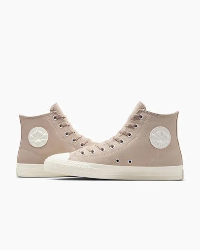 Zapatillas Converse CONS Chuck Taylor All Star Pro Nubuck Hombre Beige Blancas Chile | C-31750469