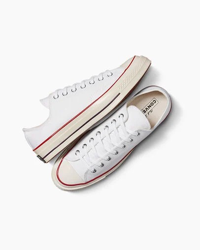 Zapatillas Converse Chuck 70 Canvas Hombre Blancas Chile | C-92465079