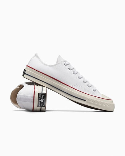 Zapatillas Converse Chuck 70 Canvas Hombre Blancas Chile | C-92465079