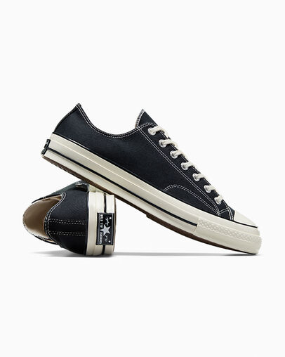 Zapatillas Converse Chuck 70 Canvas Hombre Negras Chile | C-31289409