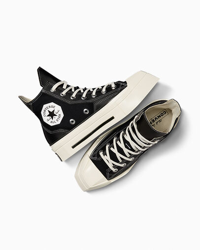 Zapatillas Converse Chuck 70 De Luxe Squared Hombre Negras Chile | C-41376289