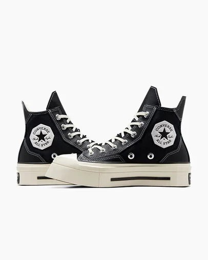 Zapatillas Converse Chuck 70 De Luxe Squared Hombre Negras Chile | C-41376289