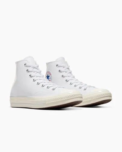 Zapatillas Converse Chuck 70 Leather Hombre Blancas Chile | C-57320949