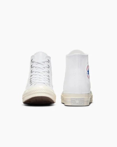 Zapatillas Converse Chuck 70 Leather Hombre Blancas Chile | C-57320949