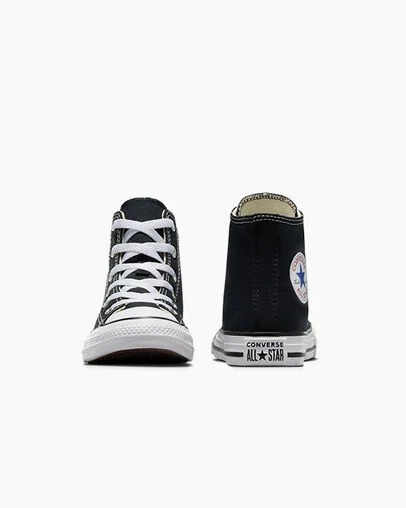 Zapatillas Converse Chuck Taylor All Star Classic Niños Negras Chile | C-80726919