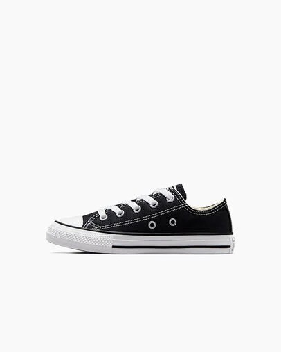 Zapatillas Converse Chuck Taylor All Star Classic Niños Negras Chile | C-97164259