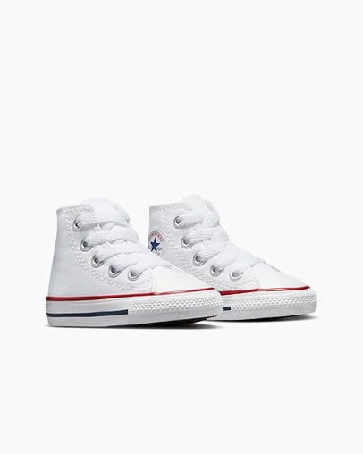 Zapatillas Converse Chuck Taylor All Star Classic Niños Blancas Chile | C-20846139