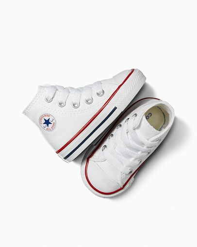 Zapatillas Converse Chuck Taylor All Star Classic Niños Blancas Chile | C-20846139