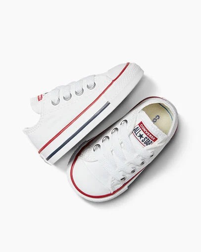 Zapatillas Converse Chuck Taylor All Star Classic Niños Blancas Chile | C-95280349