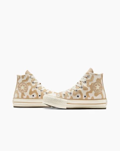 Zapatillas Converse Chuck Taylor All Star EVA Lift Leopard Niños Multicolor Chile | C-37549609