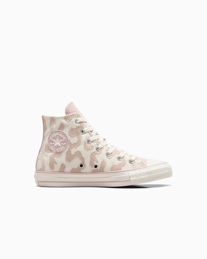 Zapatillas Converse Chuck Taylor All Star Leopard Niños Blancas Gris Chile | C-60184329