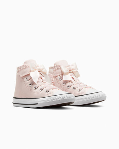 Zapatillas Converse Chuck Taylor All Star Ruffles & Bows Easy-On Niños Rosas Blancas Chile | C-85392419