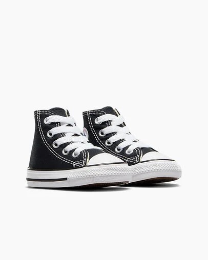 Zapatillas Converse Chuck Taylor All Star Classic Niños Negras Chile | C-79318029