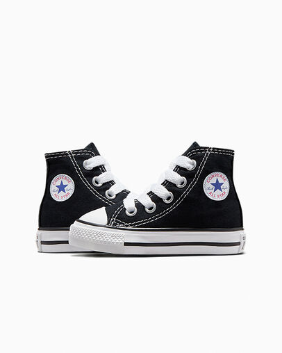 Zapatillas Converse Chuck Taylor All Star Classic Niños Negras Chile | C-79318029