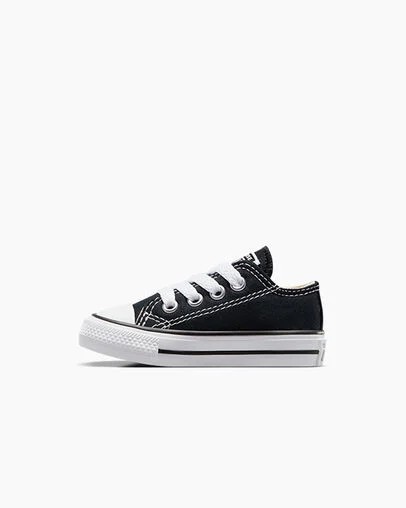 Zapatillas Converse Chuck Taylor All Star Classic Niños Negras Chile | C-12935679