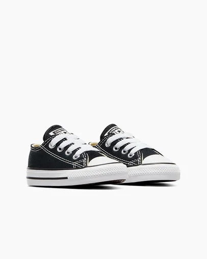 Zapatillas Converse Chuck Taylor All Star Classic Niños Negras Chile | C-12935679