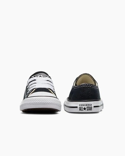 Zapatillas Converse Chuck Taylor All Star Classic Niños Negras Chile | C-12935679