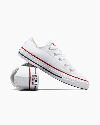 Zapatillas Converse Chuck Taylor All Star Classic Niños Blancas Chile | C-98230519