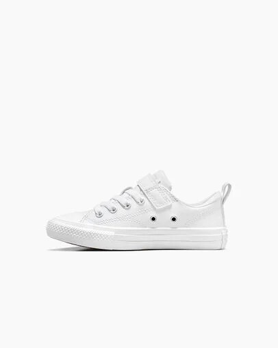 Zapatillas Converse Chuck Taylor All Star Malden Street Leather Niños Blancas Chile | C-50367489