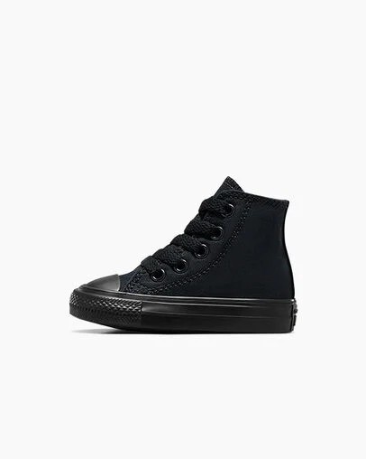 Zapatillas Converse Chuck Taylor All Star Classic Niños Negras Chile | C-65830799