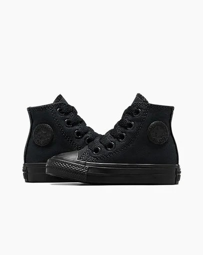 Zapatillas Converse Chuck Taylor All Star Classic Niños Negras Chile | C-65830799