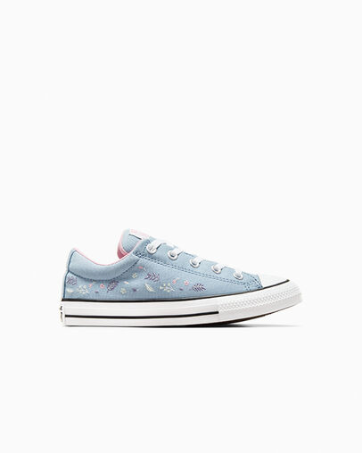 Zapatillas Converse Chuck Taylor All Star Street Tiny Florals Niños Azules Rosas Chile | C-56342799