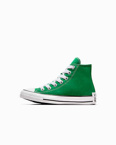 Zapatillas Converse Chuck Taylor All Star Sketch Niños Verde Blancas Negras Chile | C-07621959