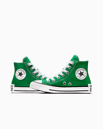 Zapatillas Converse Chuck Taylor All Star Sketch Niños Verde Blancas Negras Chile | C-07621959