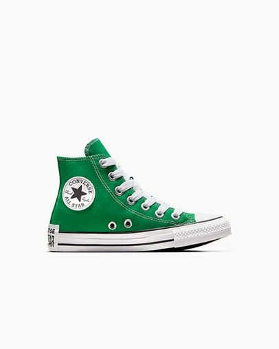 Zapatillas Converse Chuck Taylor All Star Sketch Niños Verde Blancas Negras Chile | C-07621959