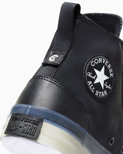 Zapatillas Converse Chuck Taylor All Star CX EXP2 Hombre Negras Blancas Chile | C-96234019