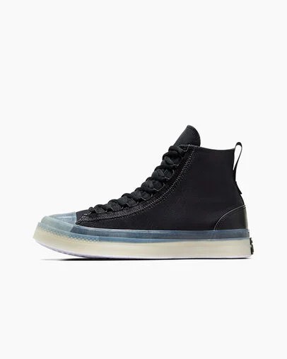 Zapatillas Converse Chuck Taylor All Star CX EXP2 Hombre Negras Blancas Chile | C-96234019