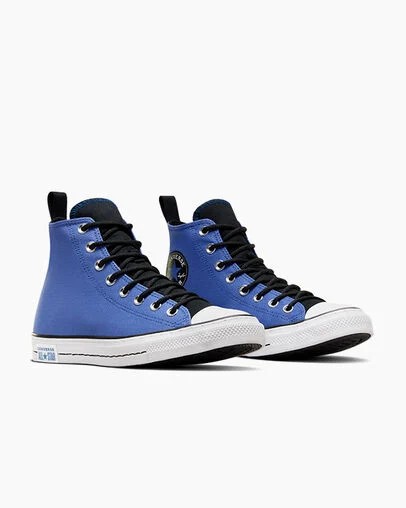 Zapatillas Converse Chuck Taylor All Star Vintage Athletic Hombre Azules Negras Blancas Chile | C-59672849