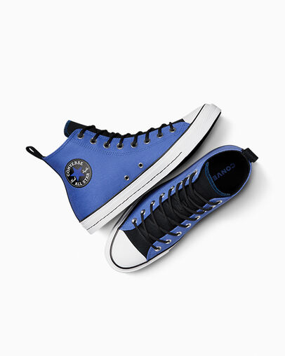 Zapatillas Converse Chuck Taylor All Star Vintage Athletic Hombre Azules Negras Blancas Chile | C-59672849