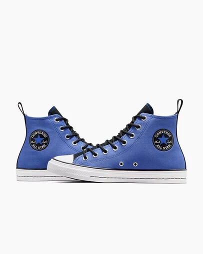 Zapatillas Converse Chuck Taylor All Star Vintage Athletic Hombre Azules Negras Blancas Chile | C-59672849