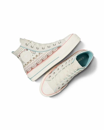 Zapatillas Converse Chuck Taylor All Star Lift Day Of The Dead Hombre Multicolor Chile | C-18546979