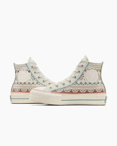 Zapatillas Converse Chuck Taylor All Star Lift Day Of The Dead Hombre Multicolor Chile | C-18546979