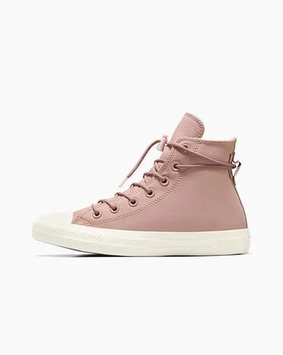 Zapatillas Converse Chuck Taylor All Star Weatherized Leather Hombre Rosas Chile | C-18793469