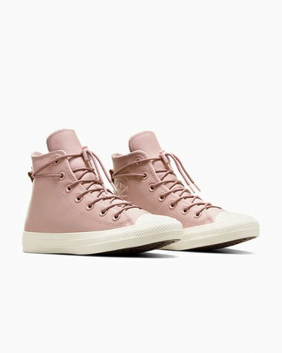 Zapatillas Converse Chuck Taylor All Star Weatherized Leather Hombre Rosas Chile | C-18793469