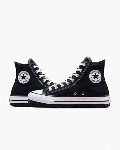 Zapatillas Converse Chuck Taylor All Star City Trek Hombre Negras Blancas Chile | C-37260849