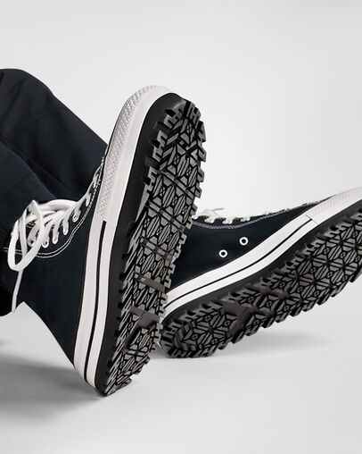 Zapatillas Converse Chuck Taylor All Star City Trek Hombre Negras Blancas Chile | C-37260849