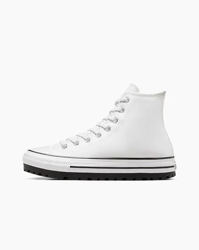 Zapatillas Converse Chuck Taylor All Star City Trek Hombre Blancas Negras Chile | C-09254769