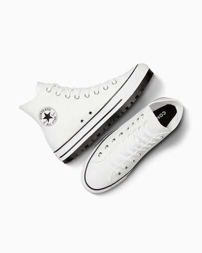 Zapatillas Converse Chuck Taylor All Star City Trek Hombre Blancas Negras Chile | C-09254769