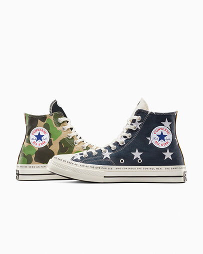 Zapatillas Converse Converse x Brain Dead Chuck 70 Hombre Blancas Negras Multicolor Chile | C-73029189